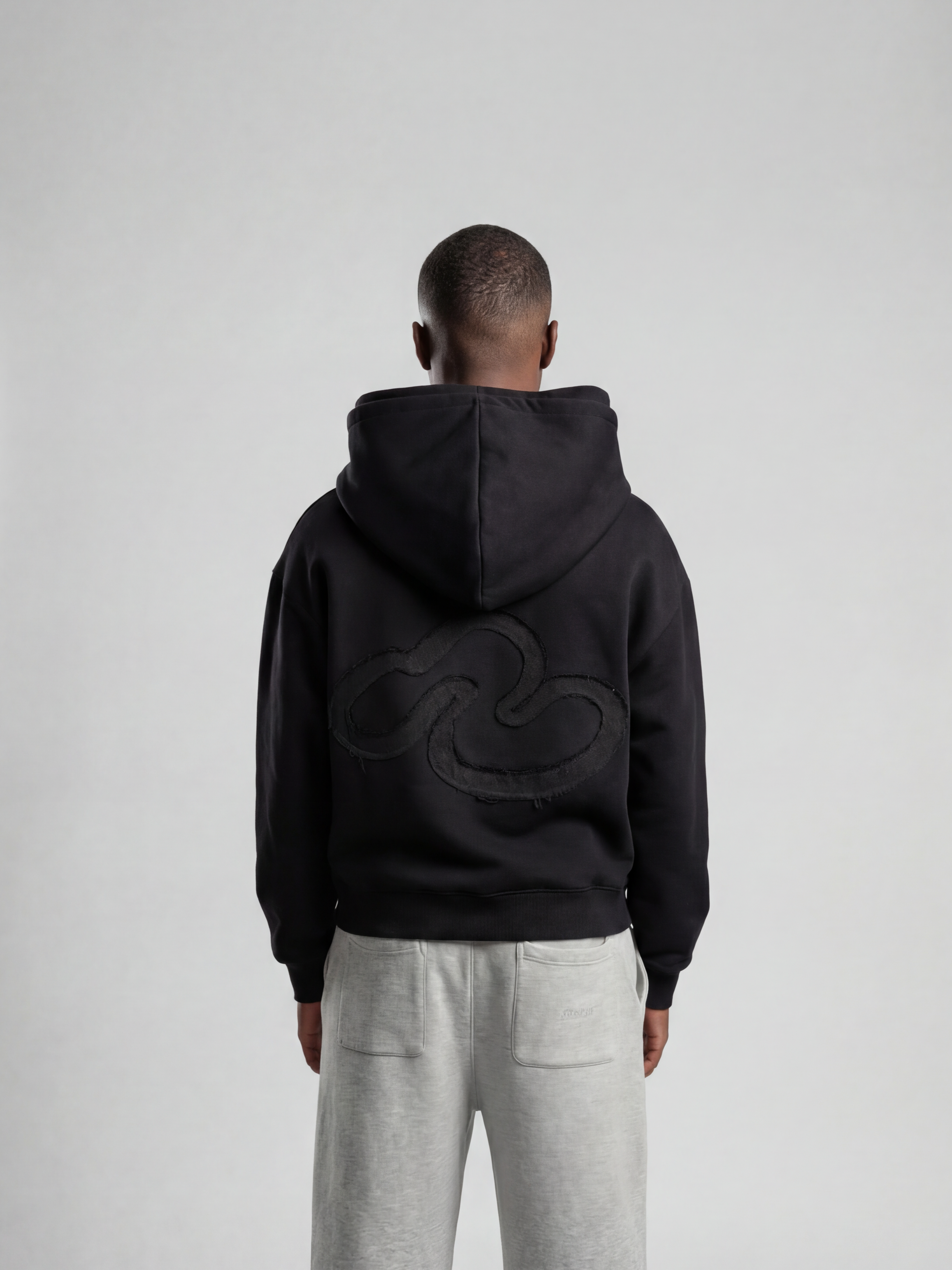 HALO CLOUD ZIPUP NOIR
