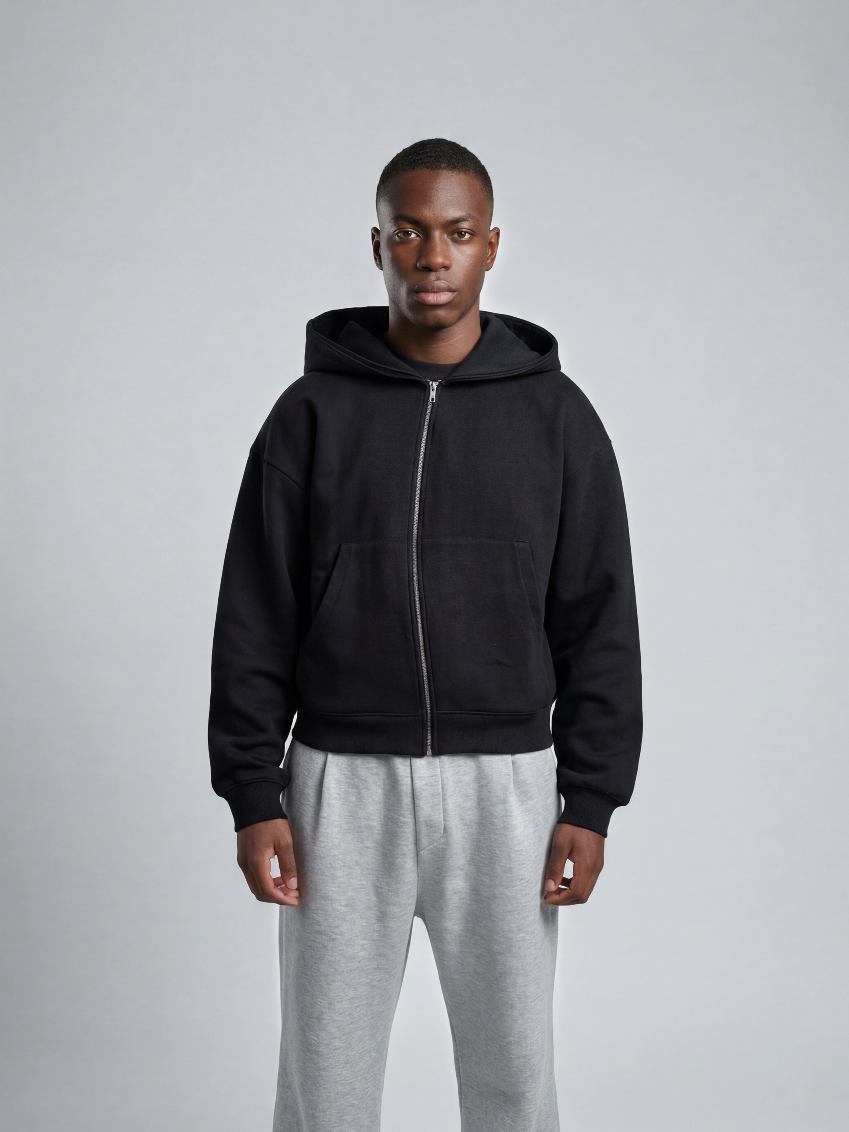 HALO CLOUD ZIPUP NOIR
